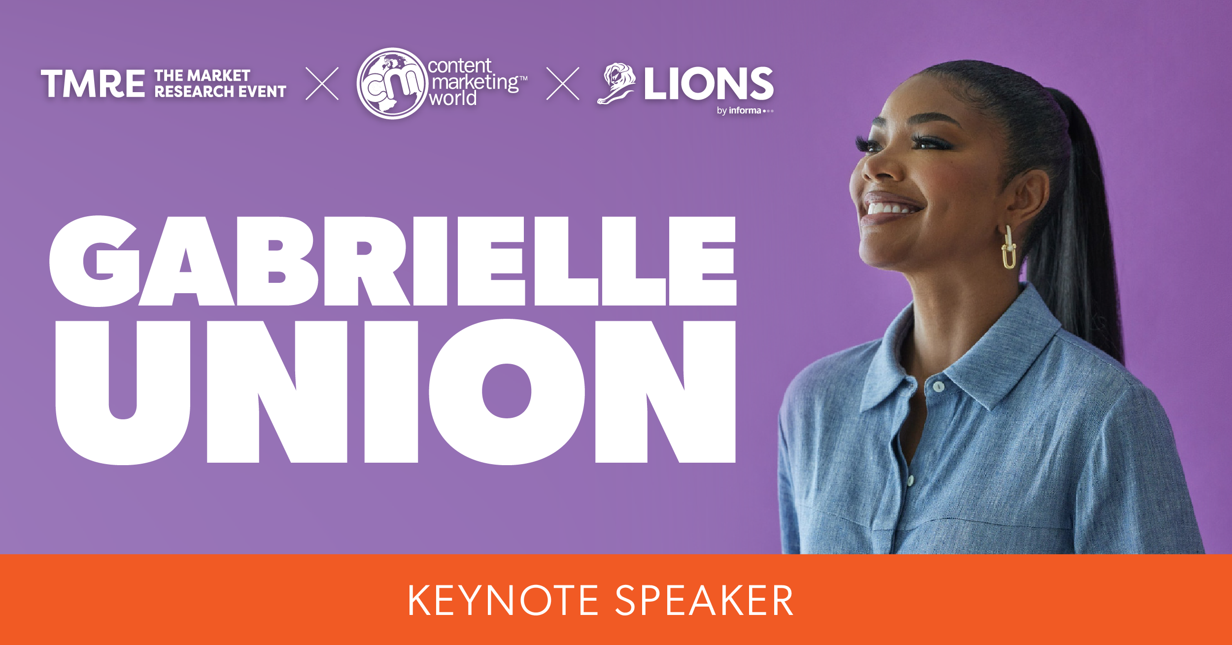 Gabrielle Union Joins the Keynote LineupKnow for iconic roles in film, Gabrielle&hellip;